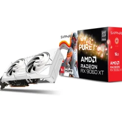 Tarjeta Gráfica Sapphire Pure AMD Radeon RX 9060 XT Gaming OC 16GB GDDR6