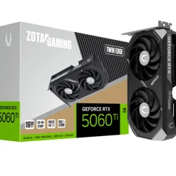 Tarjeta Gráfica Zotac Gaming GeForce RTX 5060 Ti TWIN EDGE 16GB GDDR7 DLSS4