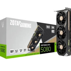 Tarjeta Gráfica Zotac Gaming GeForce RTX 5080 SOLID CORE OC 16GB GDDR7 DLSS4