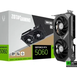 Tarjeta Gráfica Zotac Gaming GeForce RTX 5060 Twin Edge OC 8GB GDDR7 DLSS4
