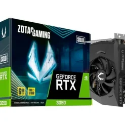 Tarjeta Gráfica Zotac Gaming GeForce RTX 3050 SOLO 6GB GDDR6