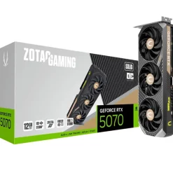 Tarjeta Gráfica Zotac Gaming GeForce RTX 5070 SOLID OC 12GB GDDR7 DLSS4