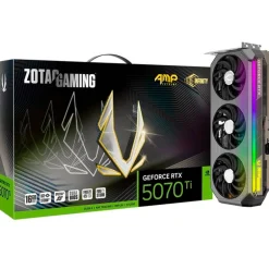 Tarjeta Gráfica Zotac Gaming GeForce RTX 5070 Ti AMP Extreme INFINITY 16GB GDDR7 DLSS4