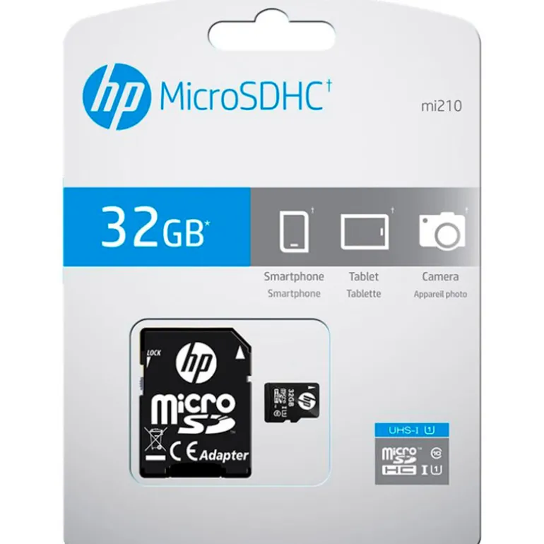 Tarjeta Memoria HP PNY 32GB microSDHC U1 Clase 10