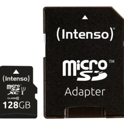 Tarjeta Memoria Intenso 3423491 microSDXC UHS-I Premium 128GB C/Adap