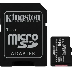 Tarjeta Memoria Kingston Canvas Select Plus 64GB microSDXC Clase 10