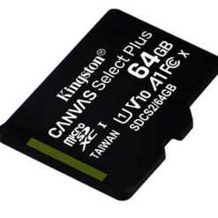 Tarjeta Memoria Kingston Canvas Select Plus 64GB microSDXC Clase 10