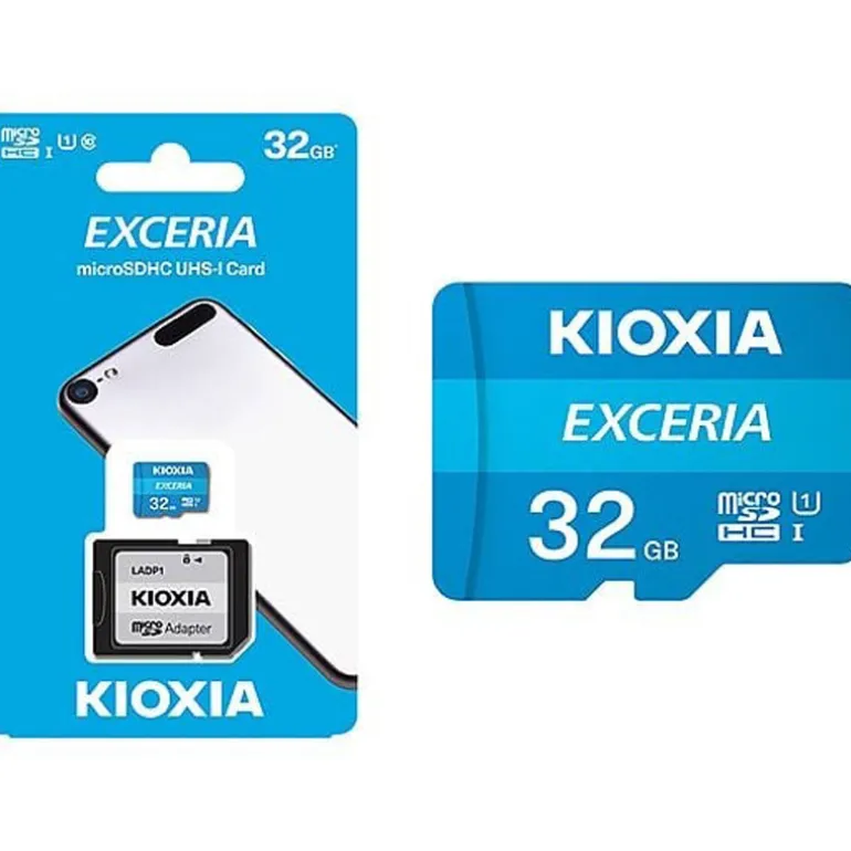 Tarjeta Memoria Kioxia Exceria microSDHC 32GB Clase 10