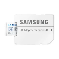Tarjeta Memoria Samsung EVO Plus 128GB Blanco
