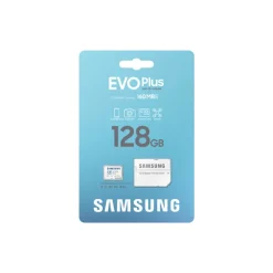 Tarjeta Memoria Samsung EVO Plus 2023 128GB + Adaptador SD