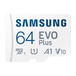 Tarjeta Memoria Samsung EVO Plus 2023 64GB + Adaptador SD