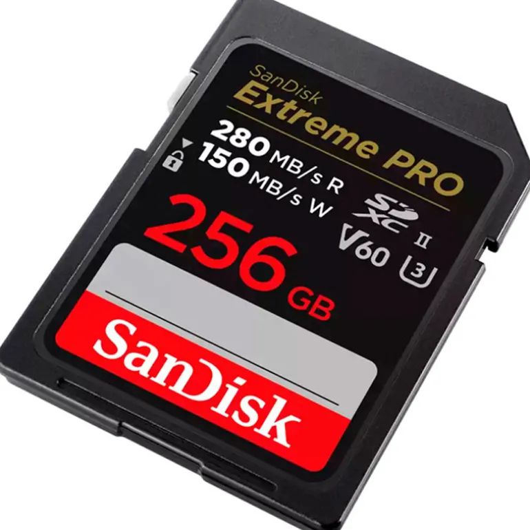 Tarjeta Memoria Sandisk Extreme PRO SDXC UHS-II 256GB Clase 10