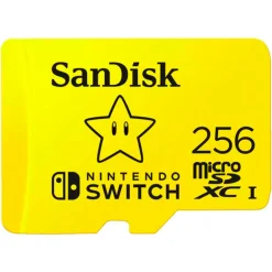 Tarjeta Memoria Sandisk microSDXC 256GB Con Licencia De Nintendo