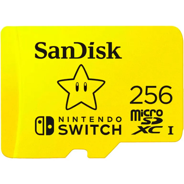 Tarjeta Memoria Sandisk microSDXC 256GB Con Licencia De Nintendo