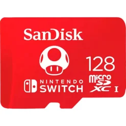 Tarjeta Memoria Sandisk microSDXC 128GB Con Licencia De Nintendo