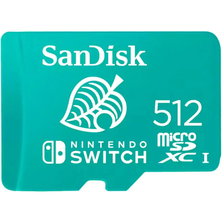 Tarjeta Memoria Sandisk microSDXC 512GB Con Licencia De Nintendo