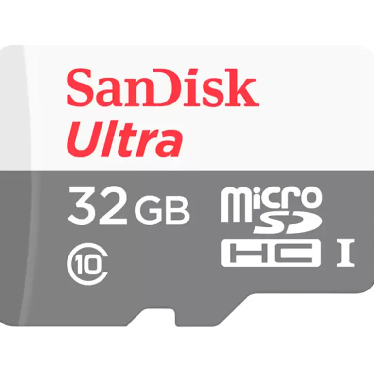 Tarjeta Memoria Sandisk Ultra microSDHC 32GB Clase 10