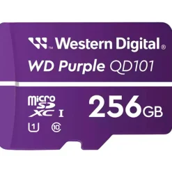 Tarjeta Memoria Western Digital WD Purple QD101 SC Ultra Endurance microSDXC 256GB