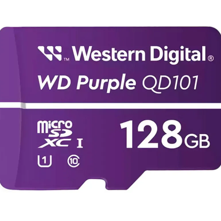 Tarjeta Memoria Western Digital WD Purple QD101 SC Ultra Endurance microSDXC 128GB