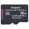 Tarjeta MicroSD Kingston Industrial C10 A1 PSLC 16GB