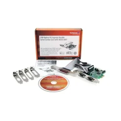 Tarjeta PCI Startech Combo Serie-Paralelo 2S1P con UART 16550