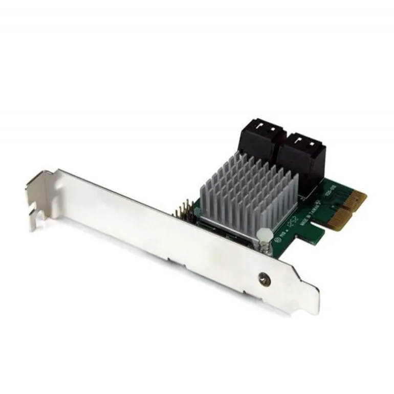 Tarjeta PCI Startech PCI-Ex SATA-3 4 Puertos con HyperDuo