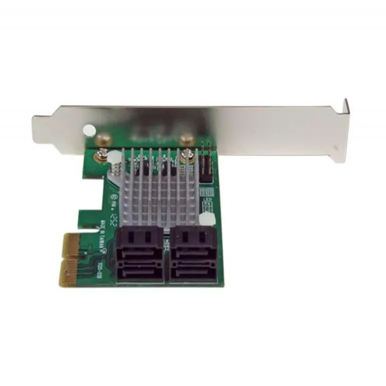 Tarjeta PCI Startech PCI-Ex SATA-3 4 Puertos con HyperDuo