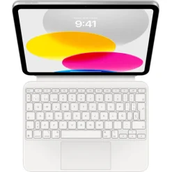Teclado Apple Magic Keyboard Folio Para iPad A16 Blanco