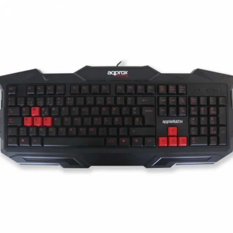 Teclado Approx APPWRATH Gaming Negro