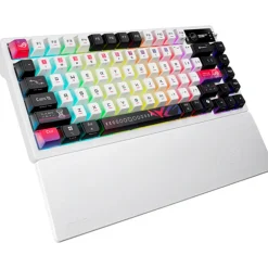 Teclado Asus ROG Azoth X ISO-ES RGB Switch Snow V2 Wireless Negro, Blanco