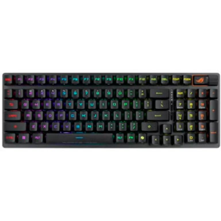 Teclado Asus ROG Strix Scope II 96 RX Wireless ISO-ES RGB Switch RX Red Negro