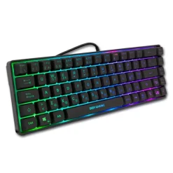 Teclado Coolbox DeepGaming TM065 RGB Negro
