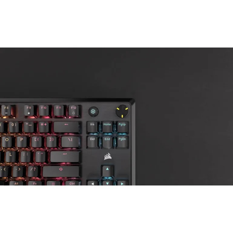 Teclado Corsair K70 Core TKL RGB Switch MLX Red Negro