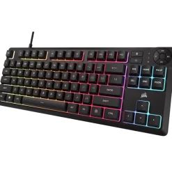 Teclado Corsair K55 Core TKL ISO-ES RGB Negro