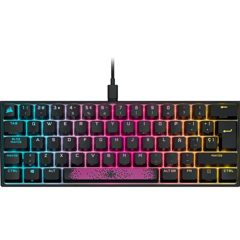 Teclado Corsair K65 Mini Gaming RGB Cherry MX Speed