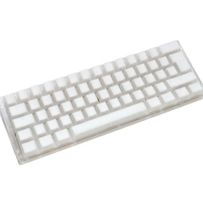 Teclado Ducky One 3 Aura ISO-ES RGB Hot-Swappable Switch MX Red Blanco