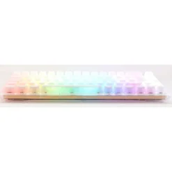 Teclado Ducky One 3 Aura SF ISO-ES RGB Hot-Swappable Switch MX Red Blanco