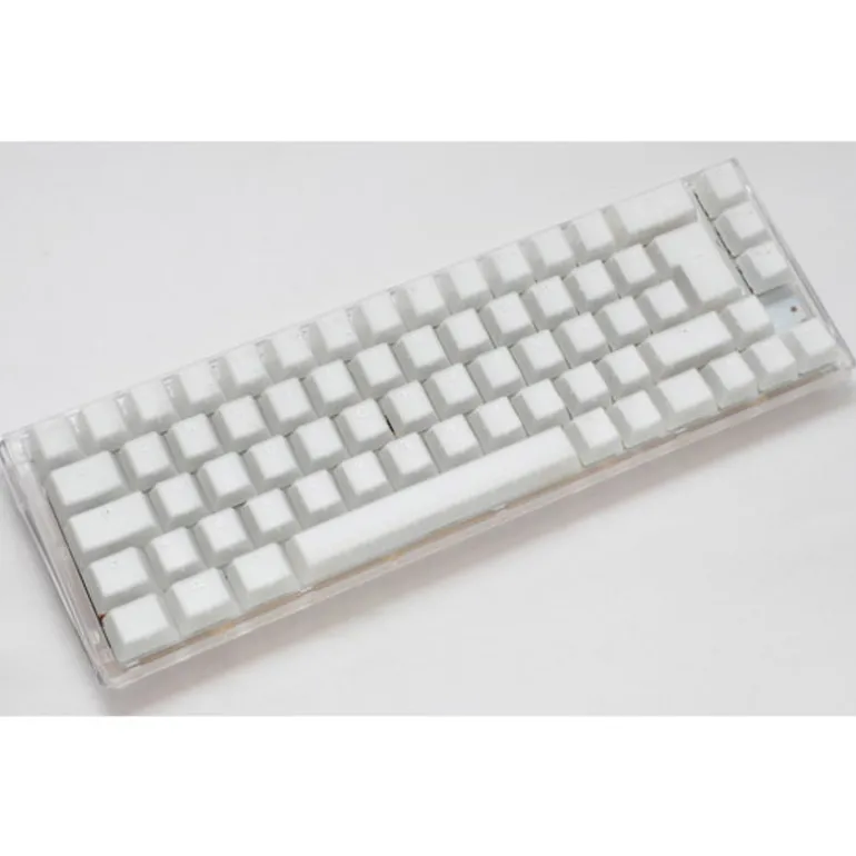 Teclado Ducky One 3 Aura SF ISO-ES RGB Hot-Swappable Switch MX Red Blanco