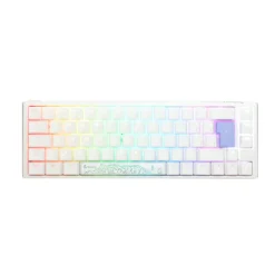 Teclado Ducky One 3 Classic SF 65% Hot-Swap RGB MX-Clear Blanco