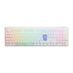 Teclado Ducky One 3 Classic Full-Size Hot-Swap RGB MX-Red Blanco
