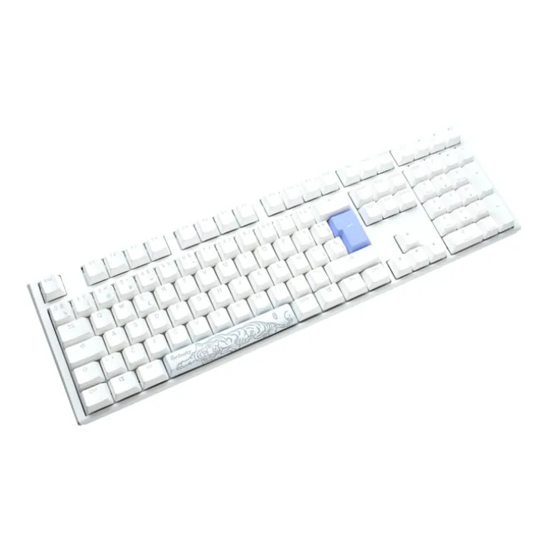 Teclado Ducky One 3 Classic Full-Size Hot-Swap RGB MX-Red Blanco
