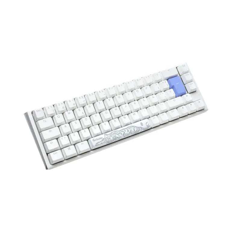Teclado Ducky One 3 Classic SF 65% Hot-Swap RGB MX-Silver Blanco