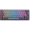 Teclado Ducky One 3 Cosmic ISO-ES RGB Hot-Swappable Switch MX Silent Morado
