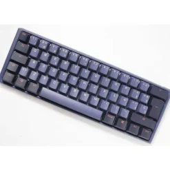 Teclado Ducky One 3 Cosmic ISO-ES RGB Hot-Swappable Switch MX Silent Morado