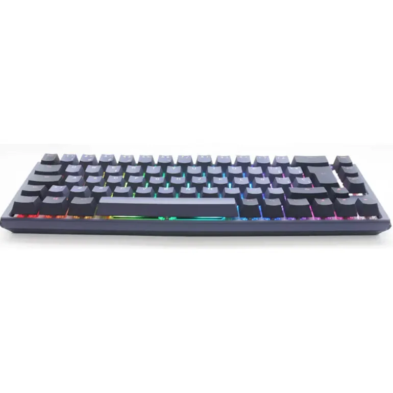 Teclado Ducky One 3 Cosmic SF ISO-ES RGB Hot-Swappable Switch MX Clear Morado