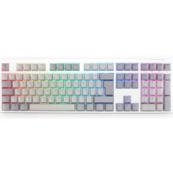 Teclado Ducky One 3 Mist ISO-ES RGB Hot-Swappable Switch MX Red Gris