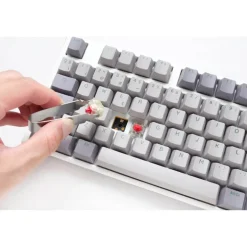 Teclado Ducky One 3 Mist ISO-ES RGB Hot-Swappable Switch MX Red Gris