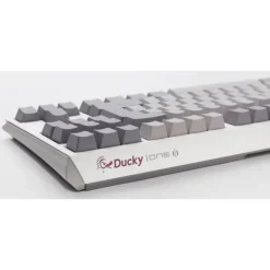 Teclado Ducky One 3 Mist TKL ISO-ES RGB Hot-Swappable Switch MX Speed Silver Gris