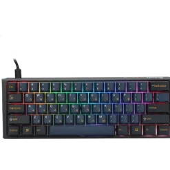 Teclado Ducky ONE 3 Pro Nazca Line 60% RGB 8K Poll MX2A-Red
