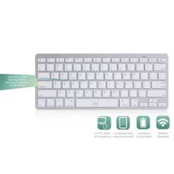 Teclado Ewent EW3161 Para iOS Android Blanco